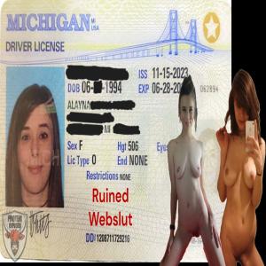 Stupid Michigan Slut 30yo Alayna