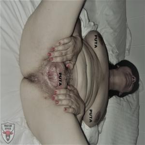 slut esther tore her cunt
