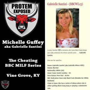 Protem Legacy MILF - Gabrielle Santini aka Michelle Guffey of Kentucky (Cheating Wife Series)