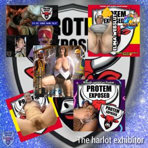 The harlot exhibitor