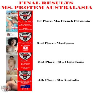 Final Results - Ms. Protem Austral-Asia