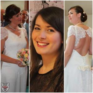 Coralie, from a classy bride to a hot slut !