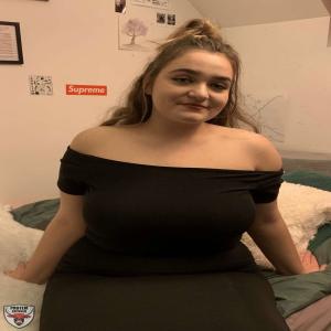 Caught chubby slut