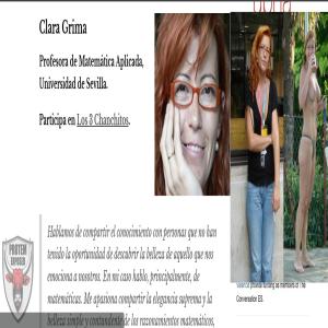Clara Grima, Professor of Applied Mathematics