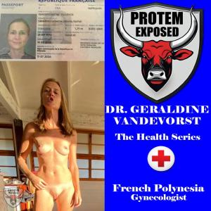 DR. GERALDINE VANDEVORST - Tahiti, FRENCH POLYNESIA : Exposed Health Professionals Blue Series