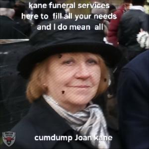 Dirty cum dump Joan kane