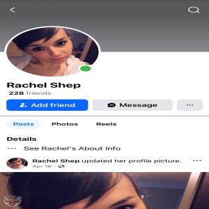 Rachel Shep loves the attention, find her and chat