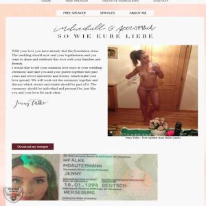 Jenny Falke certified webslut