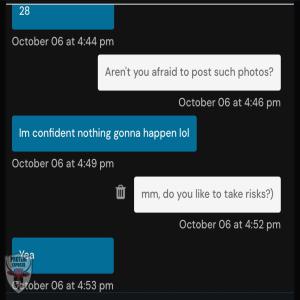 Nothing will happen if her friends see her. rayemocioiu