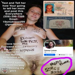 Permanent dumbslut Elizabeth wants to be here forever