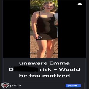 Emma D ,repost the slut around