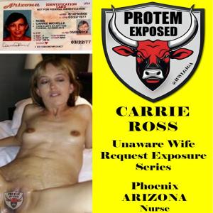 CARRIE MICHELLE ROSS - Phoenix, ARIZONA - Unaware Wife Exposure Request Series (Yellow)