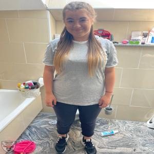 Leonie risked and caught