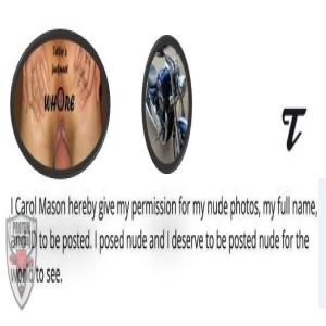 My gorgeous fuckmeat whore carol mason always for reposting