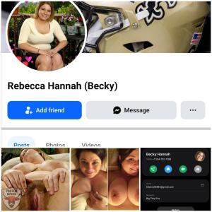 Rebecca Hannah for the world to see