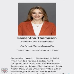 Samantha thompsen