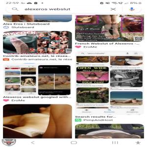 Researches slut displayed