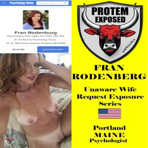 FRAN RODENBURG - Portland, MAINE - Unaware Wife Exposure Request Series (Yellow)