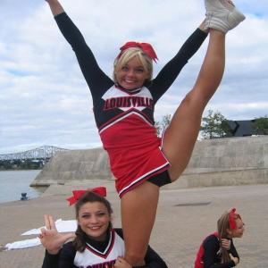 Becca Exposed Cheerleader