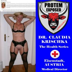 DR. CLAUDIA KRISCHKA: Eisenstadt, AUSTRIA - PROTEM HEALTH & WELLNESS SERIES (BLUE)