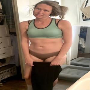 Flat chested Susan caught