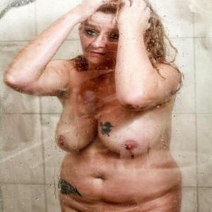 wet saggy tits